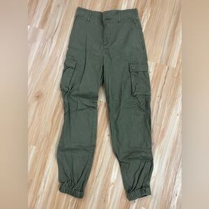 Olive Green Cargo Pants